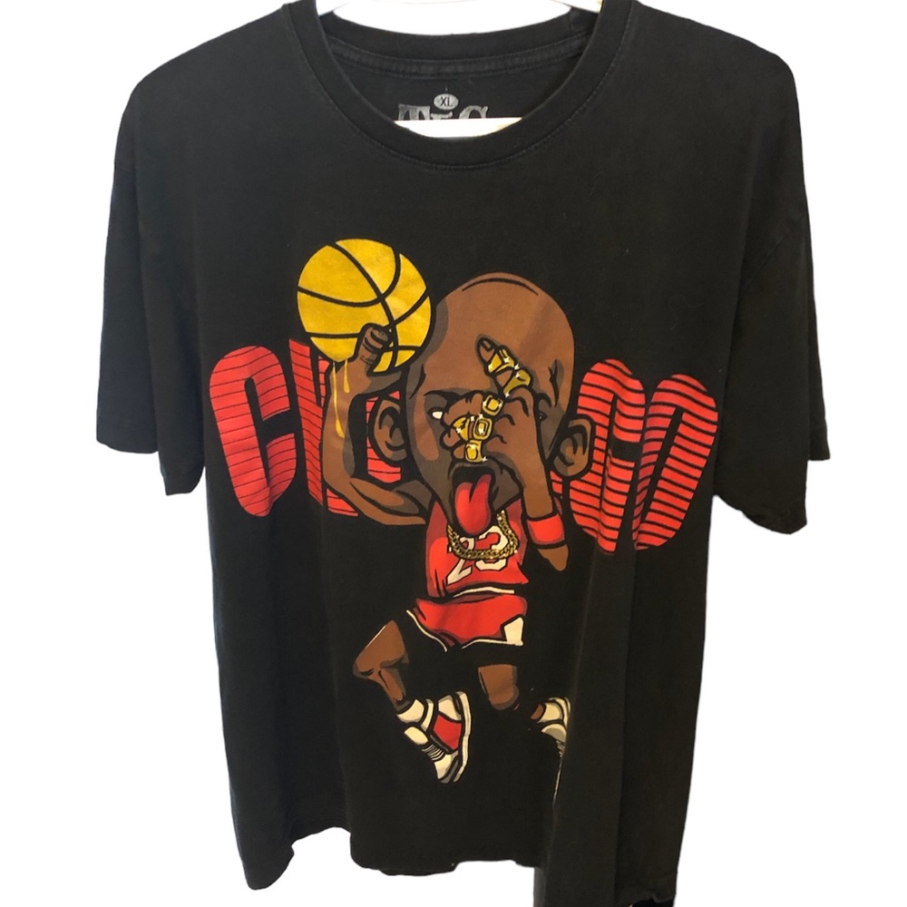 Micheal Jordan Carton Tee XL